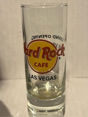 2009 Hard Rock Shooter Glass - Grand Opening Las Vegas